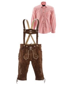 Lederhosen-set-Fabian-en-rood